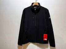 送料無料 新品 正規品 USA限定 The North Face ザ ノースフェイス US-S 希少なBLACK ストレッチ ソフトシェルジャケット_画像3