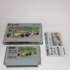 ファミコン F1レース 説明書付属 ソフト FC 取説