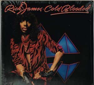 Rick James / Cold Blooded（Gordy）1983 US LP ss *ft. Smokey Robinson, Grand Master Flash, Billy Dee Williams