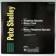 Pete Shelley / Telephone Operator（Arista）1983 CA 12″ *fka Buzzcocks_画像2