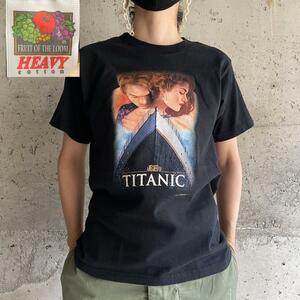 XZ58 映画 ムービーT タイタニック ヴィンテージ Tシャツ 90s S