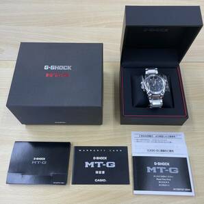 275 A-609/カシオ CASIO G-SHOCK MTG-B3000D-1AJF MT-Gシリーズ メンズ メタルバンド ソーラー電波 モバイルリンク機能の画像1