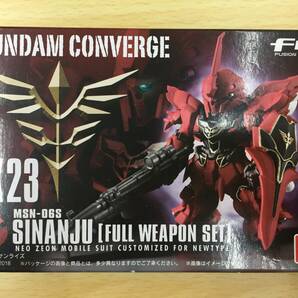 087 C-888/【1円スタート】機動戦士ガンダム 食玩 ミニフィギュア 4個セット FW GUNDAM CONVERGE EX23 シナンジュ FULL WEAPON SET 他の画像2