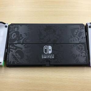 070 C-839/【1円スタート】Nintendo Switch 本体 有機ELモデル スプラトゥーン3 エディションの画像6