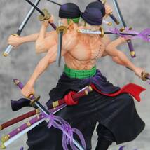 １円スタート！送料無料！ワンピース ONEPIECE ロロノア ゾロ フィギュア 九刀流 阿修羅　ガレージキットフィギュア　GKフィギュア_画像5