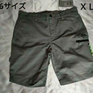 ラッセルノ ゴルフ ハーフパンツ 6サイズ ＸL メンズ 灰色 グレー ショートパンツ Russeluno Golf スカル