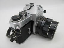 【★１円～★現状販売！】[U8183]一眼レフカメラ ASAHI PENTAX SP SPOTMATIC (Super-Takumar 1:1.8/55)_画像4