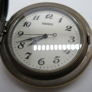 【★１円～★現状販売！】[UK13656]懐中時計 SEIKO 7N21-0A10の画像5