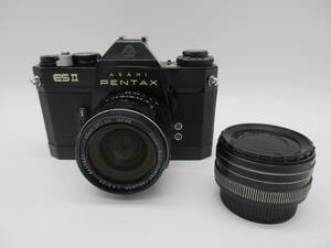 【★１円～★現状販売！】[UK13790]一眼レフカメラ ASAHI PENTAX ES II (TAKUMAR 1:3.5/2.8 + AUTO TELEPLUS 2X)