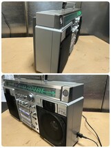 ○ SANYO サンヨー 大型ラジカセ MR-X920 compo in 1sx 2BAND ステレオカセットレコーダー 通電ラジオ受信確認 ジャンク扱い品 ③_画像7