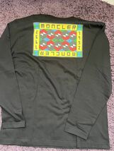 国内正規　新品 MONCLERモンクレール/希少サイズMジーニアス1952 コラボ限定ロンTシャツ 右肩ロゴ　ダウンの最高峰　春にベスト　ブラック_画像3