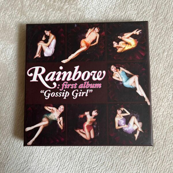 RAINBOW first album Gossip Girl k-popアイドル