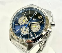 【SEIKO】セイコー 8T63-01D0 JR500 500系 こだまウォッチ WEST JAPAN 25th ANNIVERSARY 新幹線 クロノグラフ 質屋ユニオン的場店 中古S品_画像1