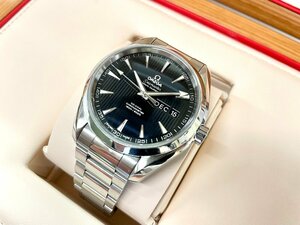 【OMEGA seamaster】オメガ シーマスター AQUATERRA アニュアルカレンダー 231.10.43.22.01.002 自動巻き 質屋ユニオン的場店 中古AB品