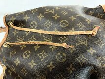 1円スタート☆【LOUIS VUITTON】ルイヴィトン M42224 ノエ モノグラム ショルダーバッグ 巾着 質屋ユニオン的場店 中古BC品_画像4