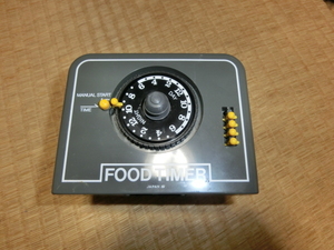 ニッソー FOOD TIMER(フードタイマー) 観賞魚用自動給餌器 グレー　中古品