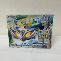 BANDAI バンダイ！！新品 ウルトラマンジード DXウルトラゼロアイNEO ニュージェネレーションカプセルα＆β付/箱有ゼロ ビヨンド連動 D126_画像2