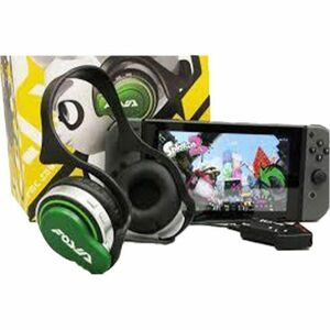 HORI 「スプラトゥーン2」 ステレオヘッドセット エンペラフックHDP for Nintendo Switch 新品未使用 D132