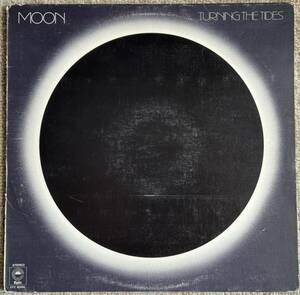 極上UK産Light Mellow良質盤(2nd Album 1976年作)!!!【試聴!!!】Moon『Turning The Tides』LP AOR Jazz BES オルガンバー サバービア