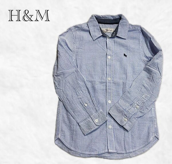 H&M ストライプ シャツ　EUR128 カジュアル