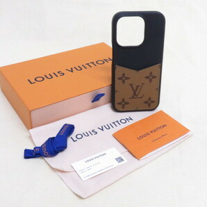 LOUIS VUITTON ルイヴィトン モノグラム・リバース iphone バンパー 15 PRO M82889の画像9