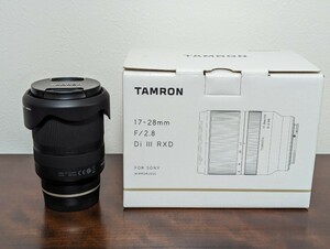 Tamron タムロン 17-28mm f/2.8 Di III RXD SONY