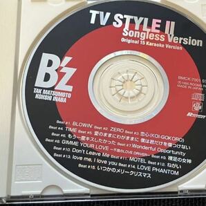 B'z / TV STYLE II Songless Version カラオケ 稲葉浩志 松本孝弘の画像3