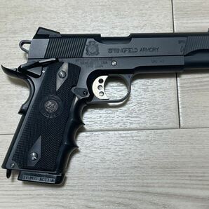 ウエスタンアームズ(Jアーモリー) スプリングフィールド MEUピストル レイト(後期)型 パックマイヤーグリップ M1911 ガバメント 米海兵隊の画像2