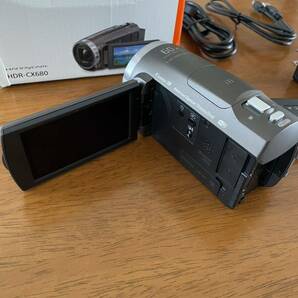 SONY ハンディカム HDR-CX680デジタルHDビデオカメラ 動作確認済み 美品の画像5