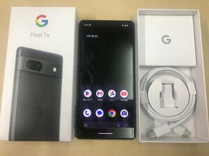 ●美品● 1円スタート Google pixel 7a チャコール SIMフリー 付属品完備