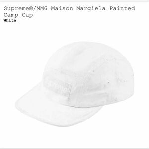 Supreme x MM6 Maison Margiela Painted Camp Cap 