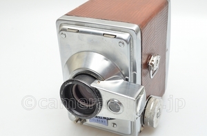 R.F.HUNTER LTD LONDON GILBERT 6x9 box camera with 90 degree rotary finder