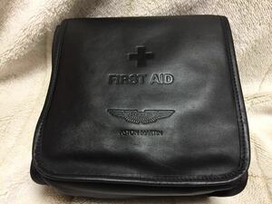 [ unused storage goods original ] Aston Martin first-aid kit First-aid kit option original leather case ASTONMARTIN Aston Martin 