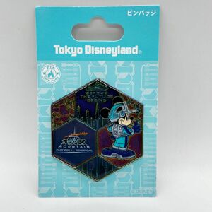 ディズニーランド　スペースマウンテン　ピンバッジ　ミッキー