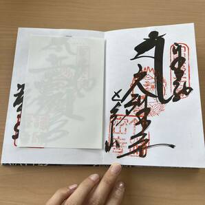 阿蘇白水龍神權現 御朱印帳 龍 白蛇神社 金運パワースポット 中古品 Ｙの画像6