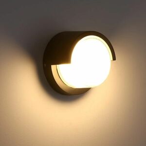 Lightless LED 玄関ライト ポーチライト ブラケットライト 防水防雨 IP65 門柱灯 玄関照明 アウトドアライト 18W（ウォームホワイト）