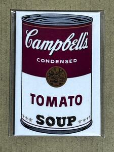 ANDY WARHOL (アンディ・ウォーホル) - マグネット 1個 キャンベルスープ トマトスープ スープ缶 磁石 (新品 未使用品)