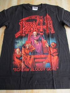 DEATH Tシャツ Scream Bloody Gore 黒M デス / slayer sodom possessed venom bathory morbid angel master