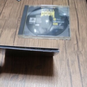 PlayStation プレイステーション プレステ PS1 PS ソフト 中古 ファイナルドゥーム FINAL DOOM 対戦ケーブル対応 ゲームバンク 管cの画像9
