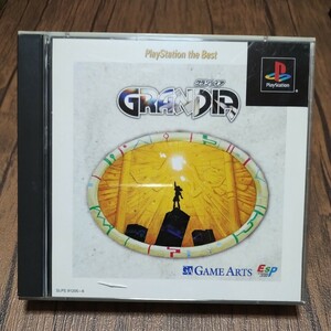 PlayStation プレイステーション プレステ PS1 PS ソフト 中古 グランディア GRANDIA ゲームアーツ RPG 冒険 少年 管z