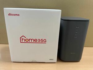 SHARP home 5G HR02 ダークグレー docomo モバイルルーター 355996485072383 