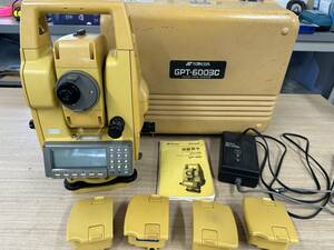 TOPCON　トプコン　トータルステーション　GPT-6003C　ノンプリズム