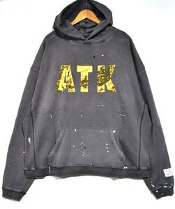 即決【Gallery Dept】ギャラリーデプト DEPT.DISTRESSED ATK パーカー L 古着