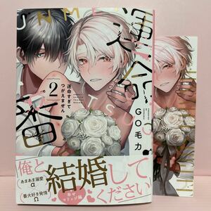 4月刊＊GO毛力『運命すぎてつがえません②』コミコミ特典リーフレット付き