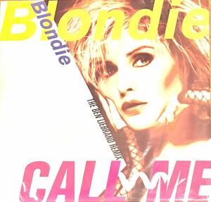 【大ヒット曲　試聴】Blondie - Call me (BEN LIEBRAND REMIX) 12インチ　Backfired remix収録UK盤　クリーニング済　Giorgio Moroder