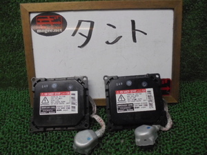 5FD3559 FK4)) ダイハツ タント L375S/L385S 前期型 ターボ カスタムRS 純正 ヘッドライト用HIDバラスト左右セット 85967-B2020