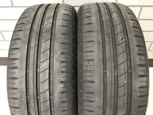 185/55R15 GOODYEAR Efficient Grip SIDE FACING INWARDS グッドイヤー エフィシェント グリップ 中古 サマータイヤ 2015年 2本【CO00355】