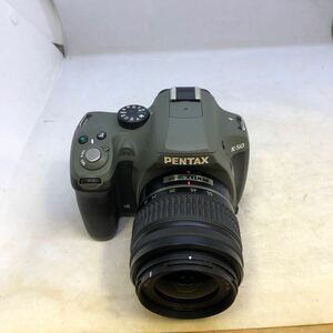 飾品 Pentax k-50 18-55 木彫品　使用不可品 おもちゃ、飾　