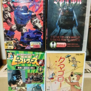 海外アニメVHSまとめ タートルズ ビーストウォーズ スポーン クマゴロー の画像3