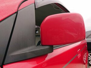 [psi] Mitsubishi H81W eK active left door mirror electric storage type P85 red H16 year 